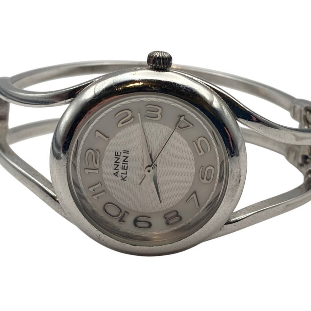 VTG Anne Klein 10/1556-7 Bracelet Womens Watch 30mm New Battery Wrist 6.25